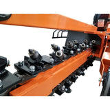 Detail K2 18 in. 7 HP Gas Powered Kohler Engine Certified Commercial Trencher with 5-Position Depth Adjustment