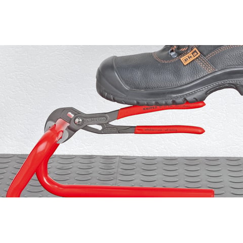 KNIPEX Comfort Grip Cobra 7.25-in V-Jaw Water Pump Pliers, 87 02 180 T