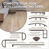 Urban Oak 0.75 in. T x 2.75 in. W x 94 in. L Stair Nose