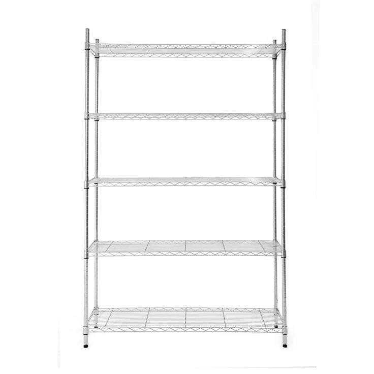 Style Selections 18-in D x 47.7-in W x 72-in H 5-Tier Steel Utility Freestanding Shelving Unit