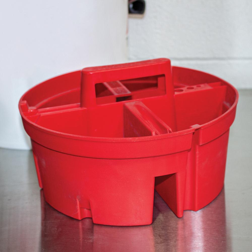 10.5 in 4-Compartment Super Stacker Small Parts Organizer - Super Arbor