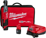Milwaukee M12 FUEL 12V Lithium-Ion Cordless Oscillating Multi-Tool & 3/8 in. Ratchet Kit with Two 3.0Ah Batteries