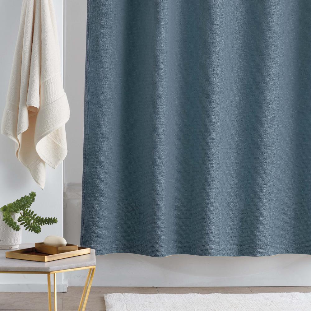72 in. Midnight Blue Shower Curtain - Super Arbor