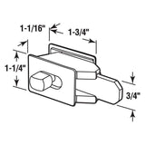 Chrome Slide Latch with In-Use Indicator