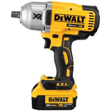 20-Volt MAX XR Cordless Brushless High Torque 1/2 in. Impact Wrench w/ Detent Pin Anvil,Battery 4.0Ah,Charger & Tool Bag