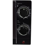 1,000 W 4-Slice Black Toaster Oven with Timer and Temperature Control