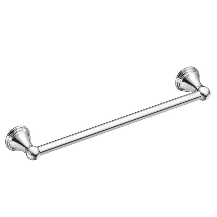 Moen Preston 24-in Chrome Wall Mount Single Towel Bar