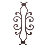 American Heritage 15 in. x 7-5/8 in. Aluminum White Baluster Centerpiece - Super Arbor