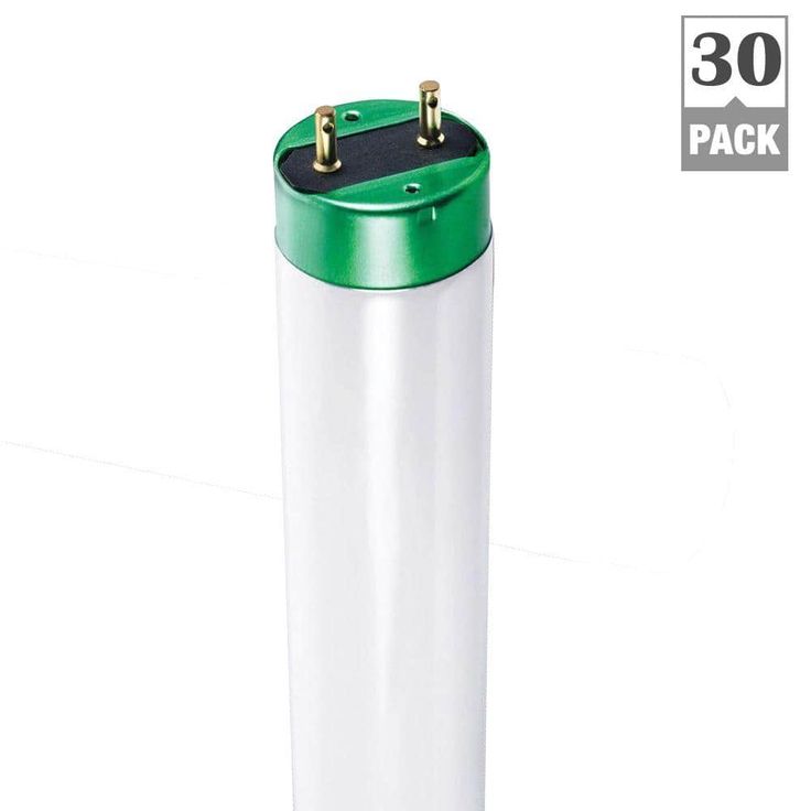 Philips 32-Watt 4 ft. Linear T8 Fluorescent Tube Light Bulb Cool White (4100k) (30-Pack)