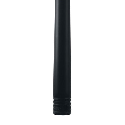18 in. Matte Black Ceiling Fan Extension Downrod for Modern Forms or WAC Lighting Fans - Super Arbor