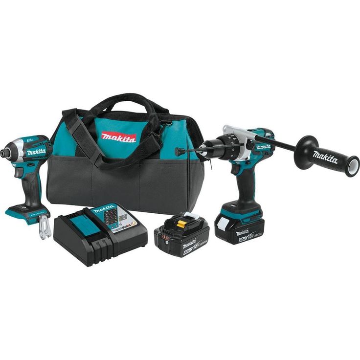 18-Volt LXT Lithium-ion Brushless Cordless 2-piece Combo Kit (Hammer Drill/ Impact Driver) 5.0Ah