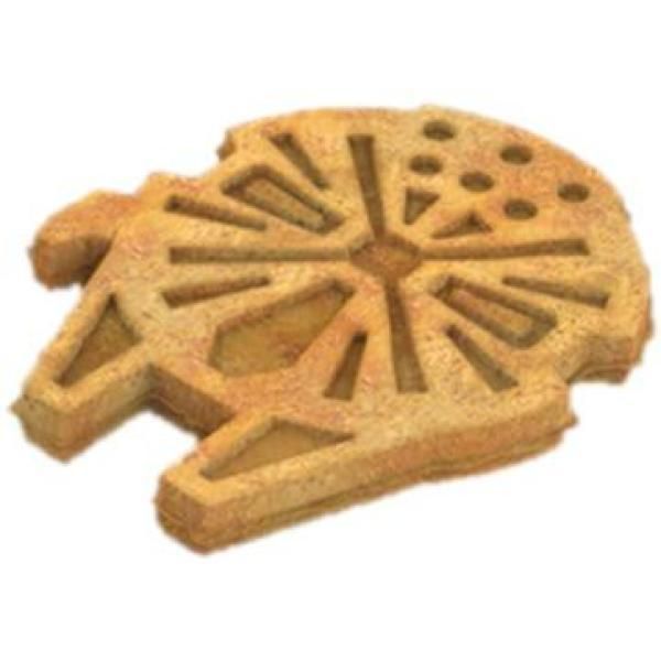 Deluxe Silver Millennium Falcon Waffle Maker