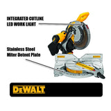 15 Amp Corded 12 in. Double-Bevel Compound Miter Saw with Cutline LED - Super Arbor