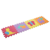 Hey! Play! Multi-Colored 12.5 in. x 12.5 in. x 0.25 in. Interlocking EVA Foam Animal Puzzle Floor Tile (16-Pack)