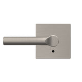 Schlage Custom Broadway Matte Black with Collins Trim Combined Interior Door Lever