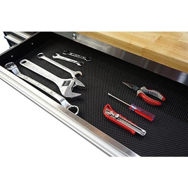 96 in. 24-Drawer Mobile Workbench in Stainless Steel - Super Arbor