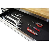 96 in. 24-Drawer Mobile Workbench in Stainless Steel - Super Arbor