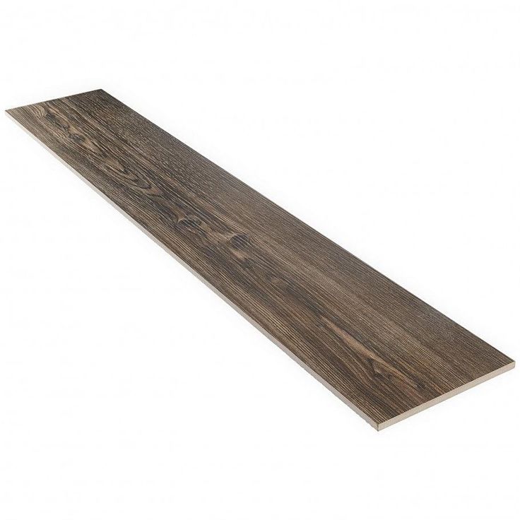Evergreen Coffee 8 in. x 48 in. Matte Porcelain Floor and Wall Tile (6 Pieces, 15.49 Sq. Ft./ Case)