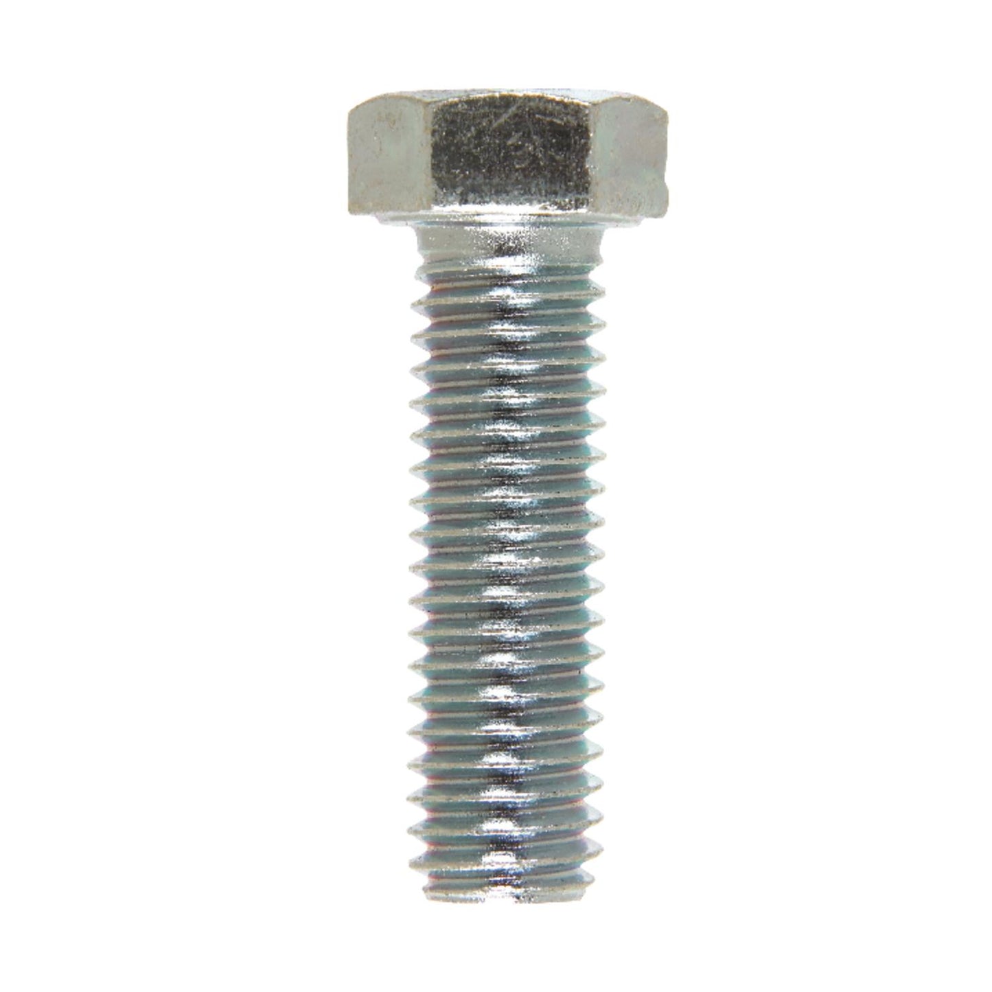 Hillman 7/16 in. Diameter x 1-1/2 in. Length Heat-Treated Zinc Steel Hex Head Cap Screw, 50-Pack