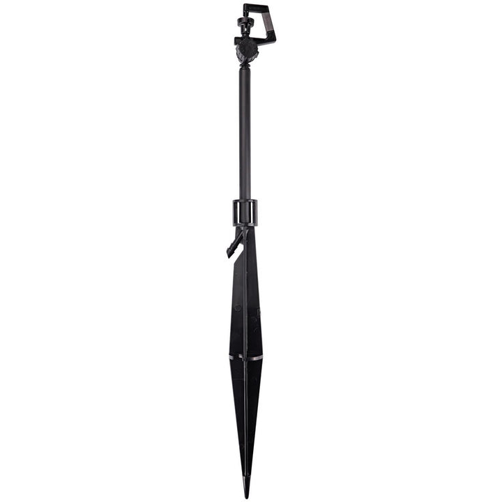 Raindrip Full-Circle Drip Irrigation Sprinkler Head 20 GPH, Preassembled on Riser & Stake