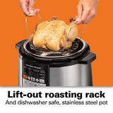 Multi-Function 6 Qt. Stainless Steel Electric Pressure Cooker