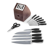 Contemporary 13-Piece Nonstick Cutlery Set with SharpIN Technology