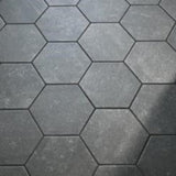 Sanskrit Black Hex 8.86 in. x 10.20 in. Matte Porcelain Floor and Wall Tile (9.47 sq. ft./Case)