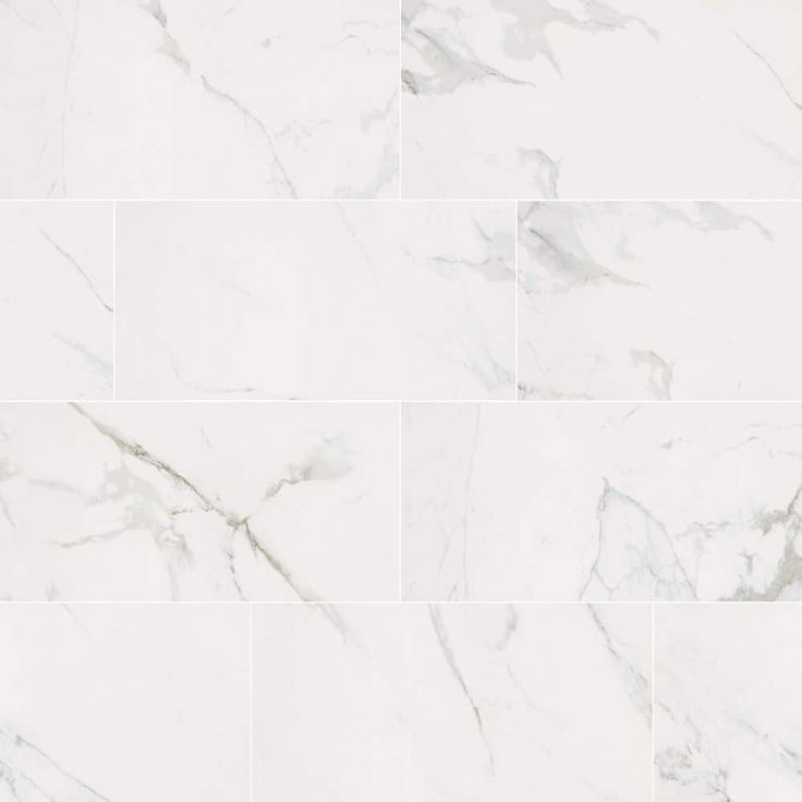 MSI 12 in. x 24 in. Carrara Polished Porcelain Floor and Wall Tile (16 sq. ft./case)