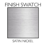 Oslo 3-Light Brushed Nickel Vanity Light - Super Arbor