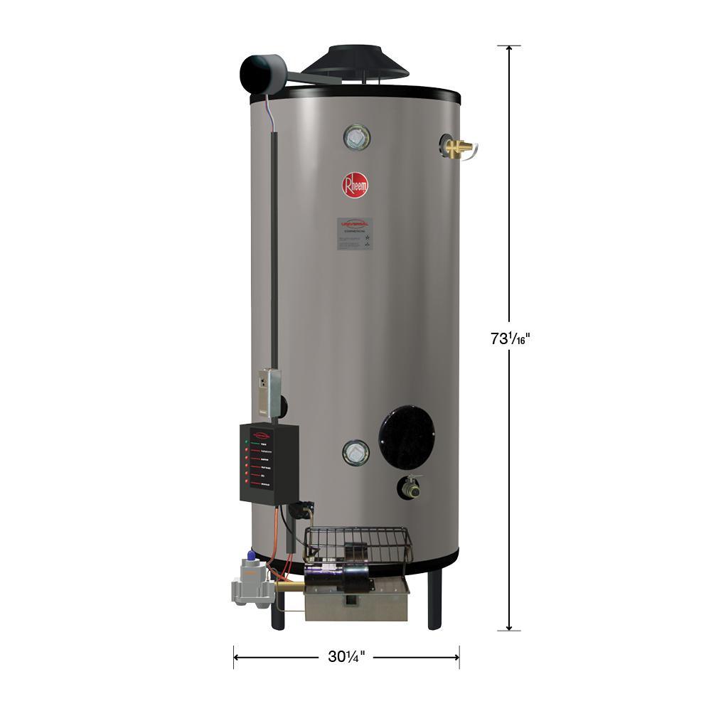 Commercial Universal Heavy Duty 100 Gal. 199.9K BTU Low NOx (LN) Natural Gas Tank Water Heater - Super Arbor