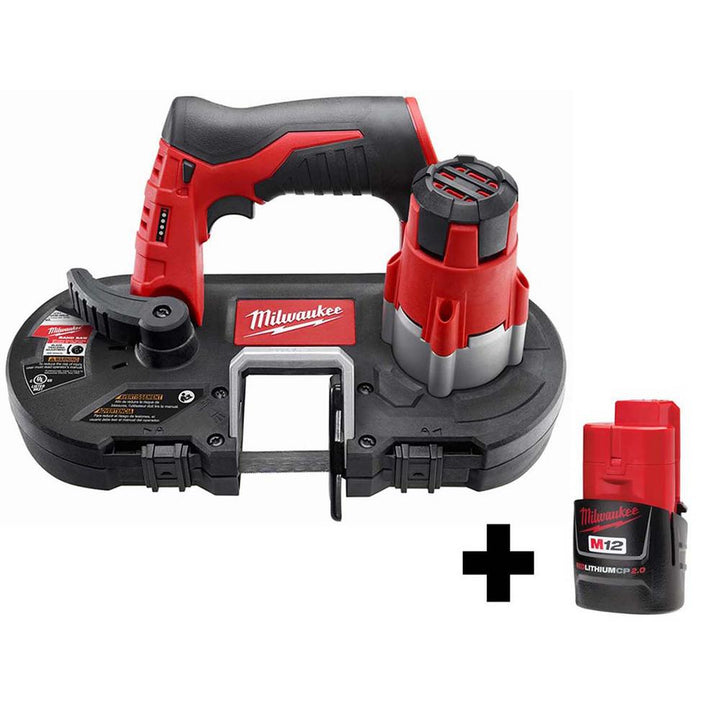 M12 12-Volt Lithium-Ion Cordless Sub-Compact Band Saw W/ Free M12 2.0Ah Battery - Super Arbor