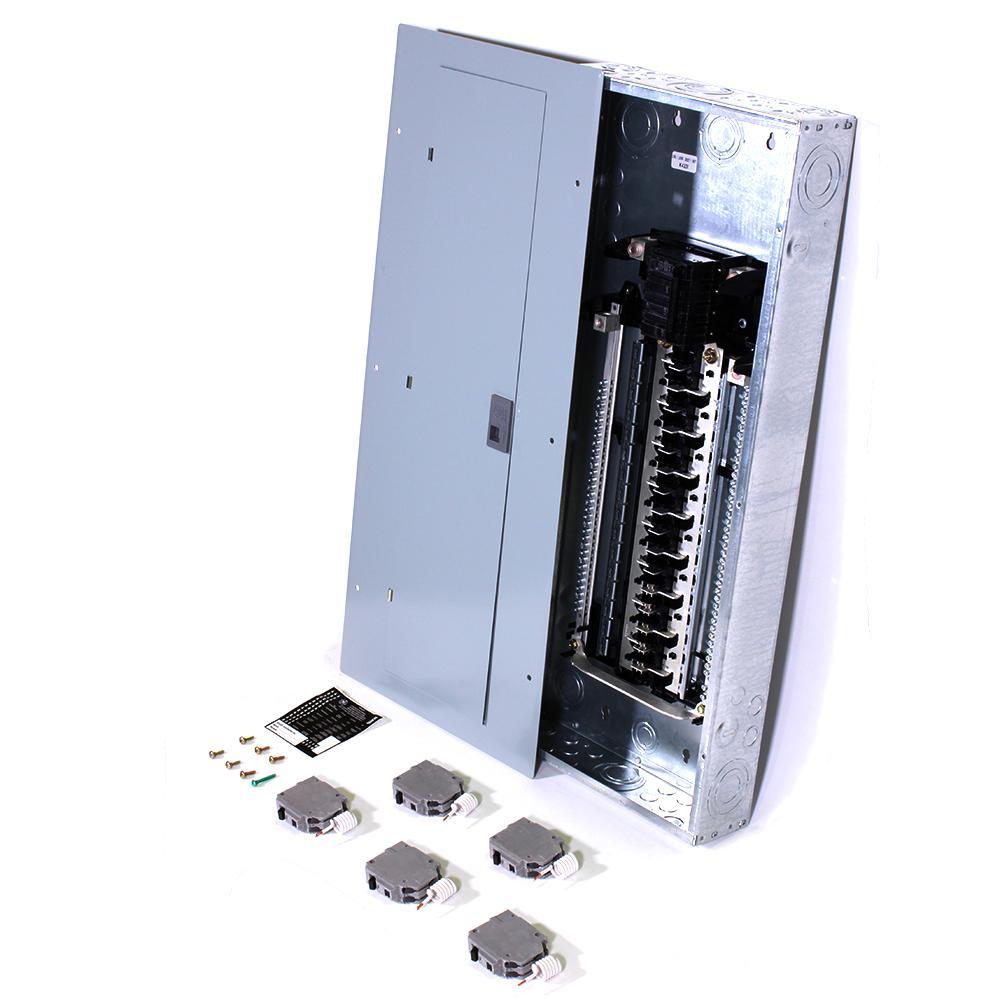 200 Amp 32-Space Main Breaker Indoor Load Center Combination Arc Fault Kit with 20 Amp CAFCI Breakers Included - Super Arbor
