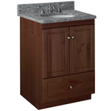 Ultraline 60 in. W x 21 in. D x 34.5 in. H Vanity for Center Basin Cabinet Only in Satin White - Super Arbor