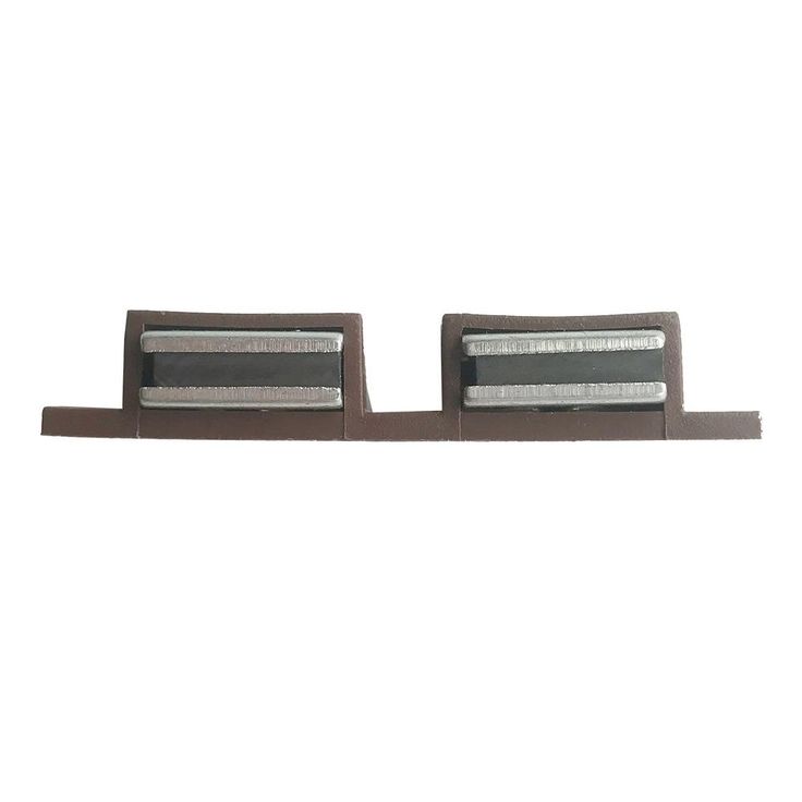 2x6 lbs. Magnetic Catch with Counter Plates, Brown (1-Pack)