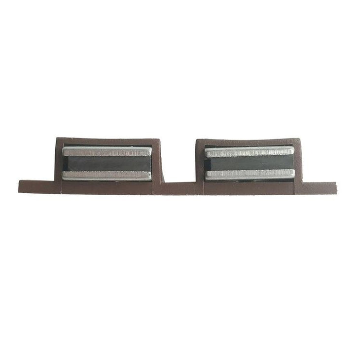 2x6 lbs. Magnetic Catch with Counter Plates, Brown (1-Pack)