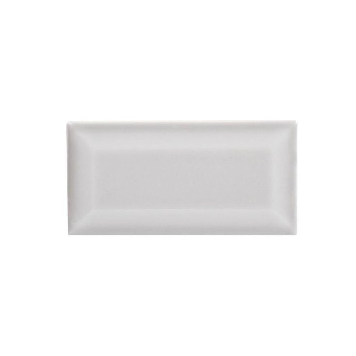 Jeffrey Court Weather Grey 3 in. x 6 in. Glossy Beveled Ceramic Wall Tile (11 sq. ft. / case)