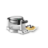 2-Waffle Stainless Steel Flip Belgian Waffle Maker