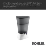 Clarity Explore Recreational Water Filter Cartridge System in Charcoal Ombre