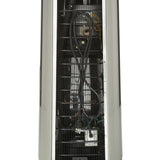 3-5 Gal. Hot/Room/Cold Temperature Top Load Water Cooler Dispenser with Kettle Feature in Stainless Steel/Black