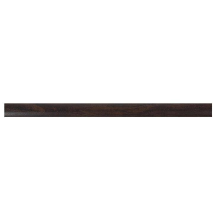 Aged Walnut 0.75 in. T x 2.75 in. W x 94 in. L Luxury Vinyl Flush Stairnose Molding