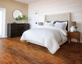 Style Selections Acacia Natural 6-in x 36-in Glazed Porcelain Wood Look Floor and Wall Tile