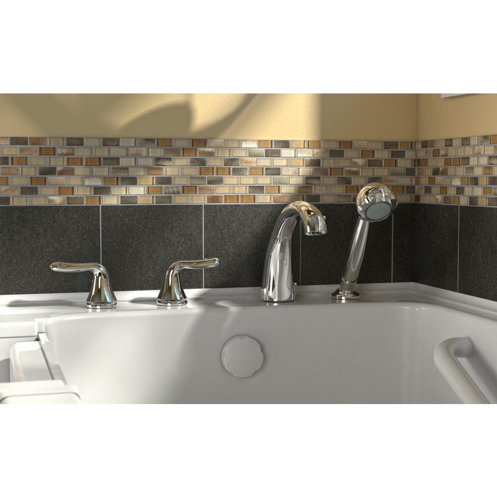 Value Series 60 in. Right Hand Walk-In Bathtub in White - Super Arbor