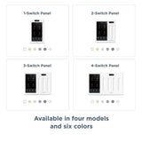Smart Home Control (2-Switch Panel) for Amazon Alexa, Google Assistant, Apple HomeKit, Ring, Sonos and More - Super Arbor