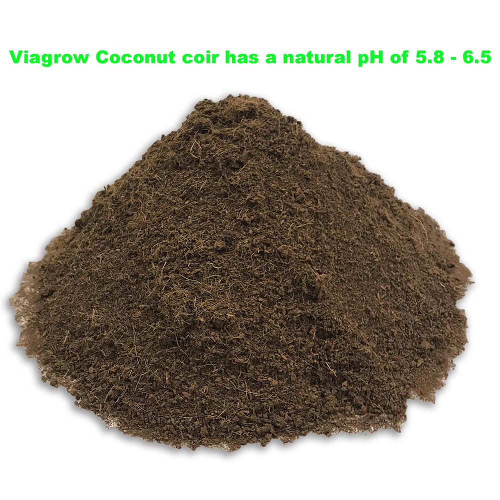 Viagrow 1.5 cu. ft. Coconut Coir Soilless Grow Media Bag (2-Pack) - Super Arbor