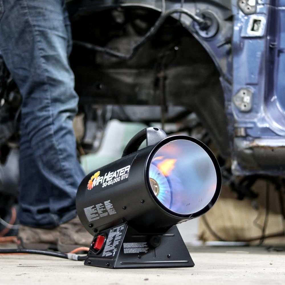 60,000 BTU Forced Air Propane Heater - Super Arbor