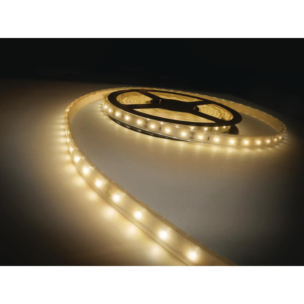 Plug-in White Outdoor Flex LED Landscape Lighting Deck Rail Light - Super Arbor
