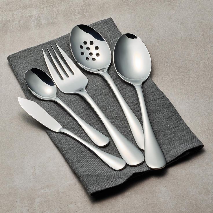 Classic 45-Piece 18/10 Stainless Steel Flatware Set