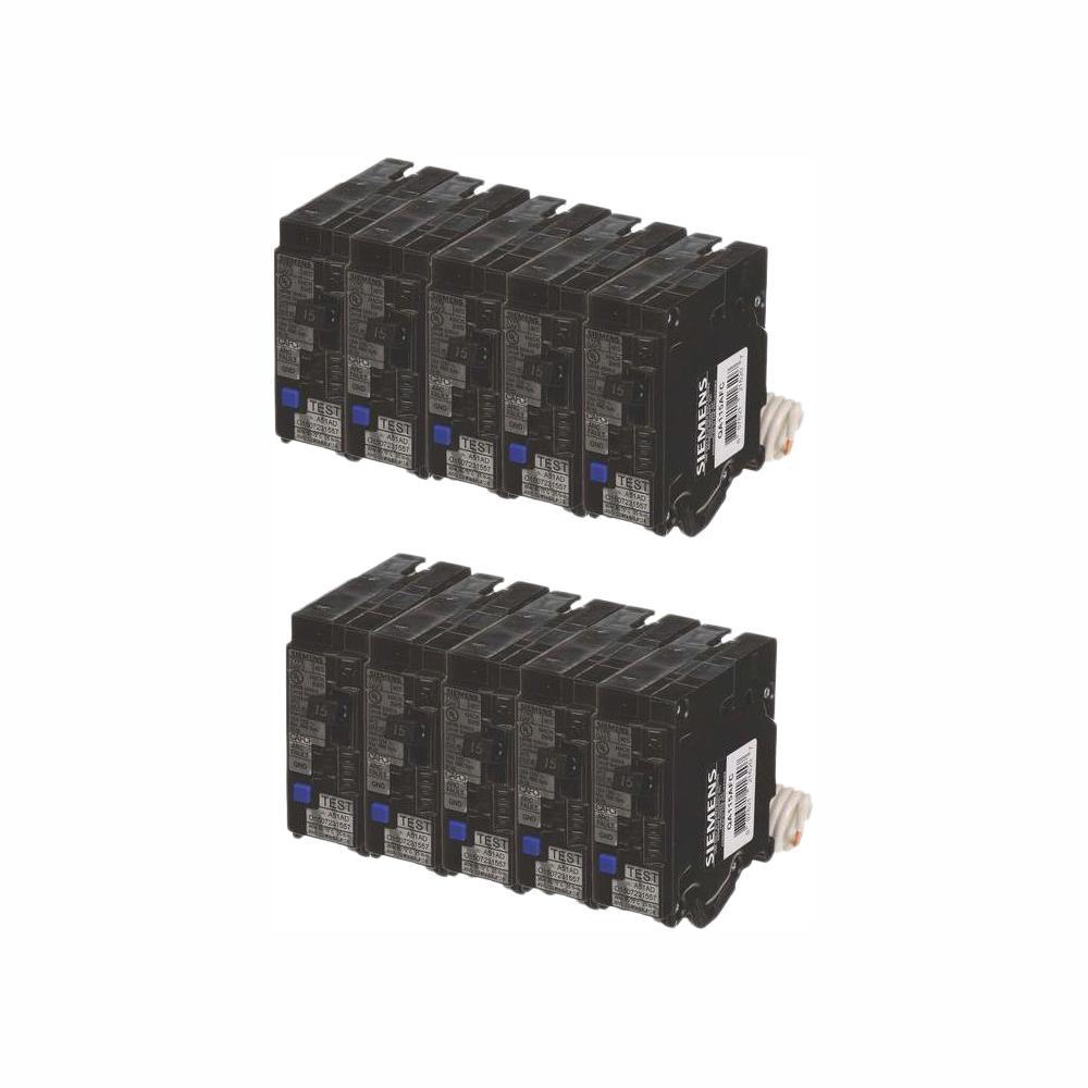 20 Amp Single Pole Combination AFCI Circuit Breakers (10-Pack) - Super Arbor