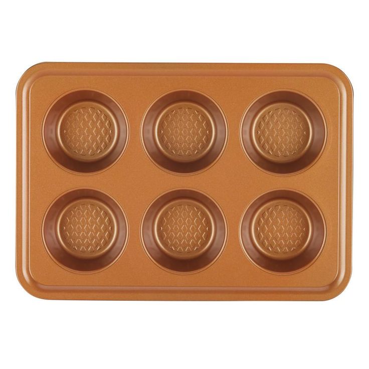 Ayesha Bakeware Toaster Oven Baking Set, Copper, 4-Piece