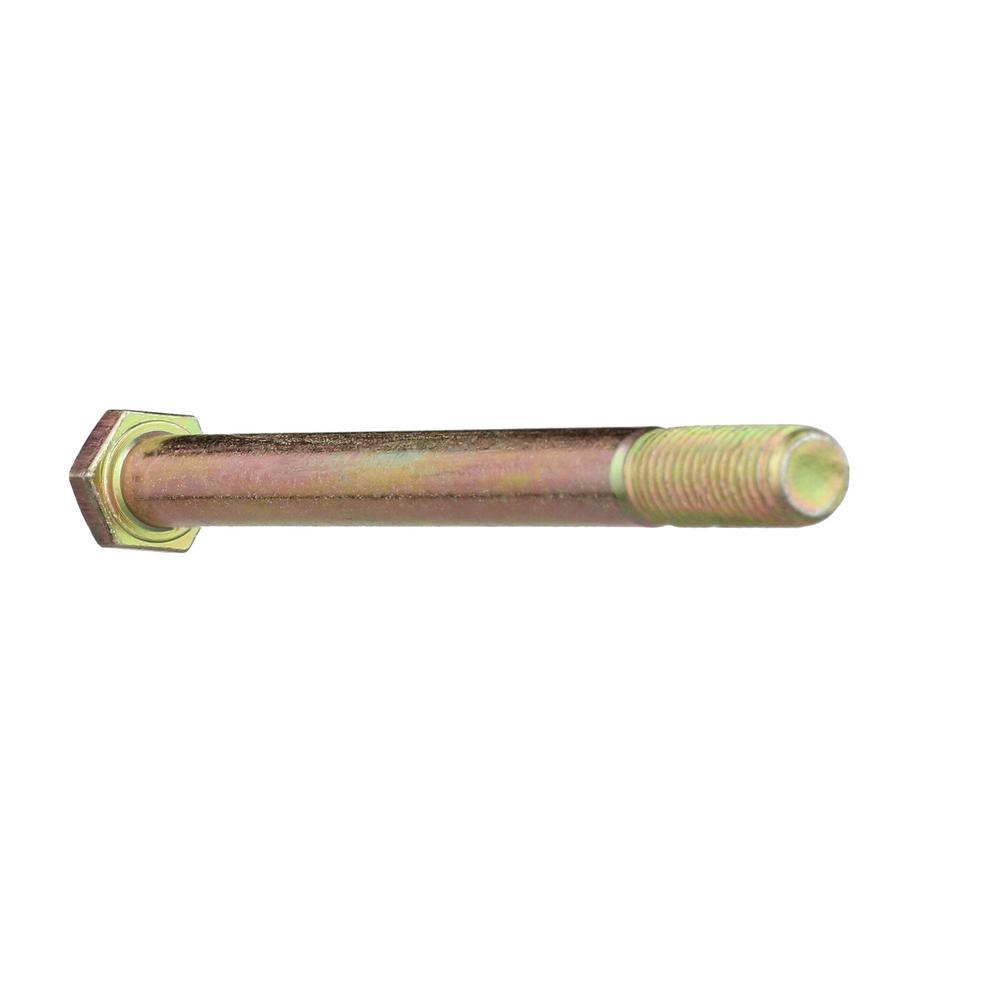 3/8-16 tpi x 5 in. Coarse Zinc-Plated Steel Hex Cap Screw - Super Arbor